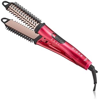 【中古】テスコム (TESCOM) 髪の毛鉄 毛はらい手合い 引っ切り無い \u0026 26粍 2WAY さっ引くイオン付 ione スパークルピンク IPH1826-P