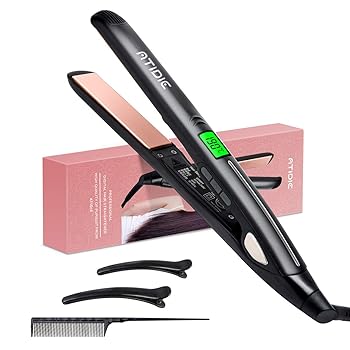 【中古】Mefuns ストレートアイロン 28mm 2wayヘアアイロン マイナスイオン アイロン コテ 5秒瞬時加熱 デジタル温度表示 プロ仕様130℃?230℃ ストレー|AJIMURA-SHOP