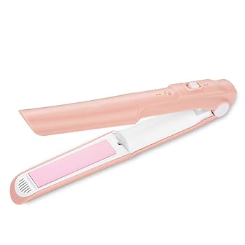 【中古】コードレスストレートヘアアイロン、ポータブルミニワイヤレススプリント、USB申し受ける、乾湿両方の弾丸道路熱する、旅するに至適