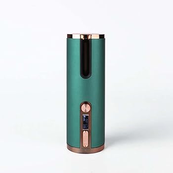 【中古】YJYJ 自動小銃長い巻き毛鉄 コードレス自動小銃ローラー 自然調整能力のあるな熱度 携帯型 無線電話 ヘアカーリングアイロン 速暖 カールワンド USB充