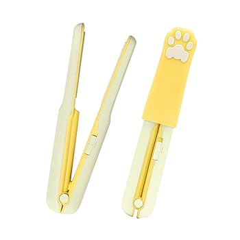 【中古】Coolean コードレス ミニヘアアイロン ［ シリコンキャップ付き 軽量 小型 コンパクト 3段階温度調整 急速加熱 旅行用品 セラミックプレート Typ 10,234円