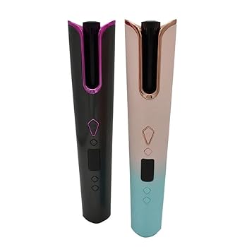 【中古】無線電話申し受ける髪の毛鉄USB明かり回転させる波浪は髪を傷つけません便便たるな自動小銃髪の毛鉄 (サクラ色)