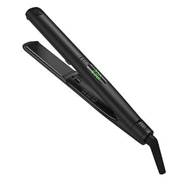【中古】MIDAPO 引っ切り無い鉄 髪の毛鉄 引っ切り無い ストレートヘアアイロン 24粍 家電 美容 髪の毛世話をする 持っていくに助けになる 前髪 9座標軸 熱度自然調整 80