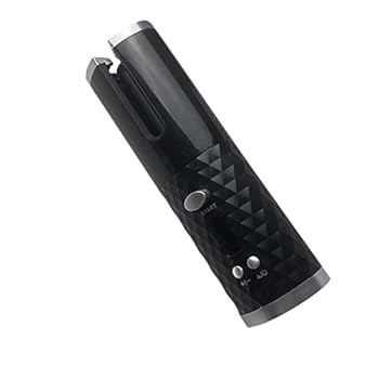 【中古】【未当て嵌める】オートカールアイロン USB申し受ける 3座標軸熱度自然調整150℃~200℃ 新型 自動小銃長い巻き毛鉄 30秒の手っとり早い熱する 自動小銃一巻き髪 コードレス 陶器熱傷押しとどめる