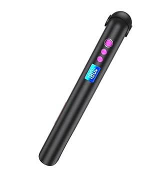【中古】髪の毛鉄 コードレス 引っ切り無い 長い巻き毛 2way 5000mAh USB申し受ける式髪の毛鉄 PTC 8座標軸熱度自然調整 ミニ 手っとり早い熱する 自動小銃OFF 男女兼用 持ちはこび用 旅