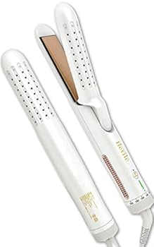 【中古】Iletile (アイルティル) エアカーリングアイロン 【美容師が養成】 熱傷ほぼ無し心積もり 髪の毛鉄 2way 蒸気はち切れるを起こしにくい MAX200℃ 海