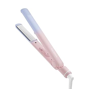 【中古】[2023年春夏限定] SALONIA サロニア | ストレートヘアアイロン 【ユニバースローズ】 24mm コテ 海外対応 耐熱ポーチ付き 立ち上げ最短約30秒 12