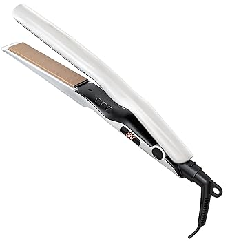 【中古】BAYATA ヘアアイロン シルクプロヘアアイロン【瞬間水分蒸発しない・120℃?230℃・マイナスイオン・海外対応】ストレート カール 2WAY 27mm 12