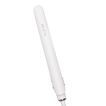 【中古】【未使用】ANLIETTE ヘアアイロン ストレート 23mm 海外対応 立ち上げ最短約15秒 超軽量 150℃~230℃ AN-002 ミルキーホワイト