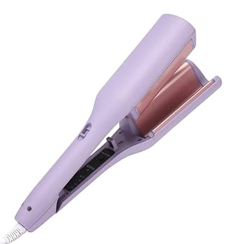 【中古】【未使用】フレンチウェーブヘアアイロン フレンチエッグローラー用V字型ヘアアイロン 温度調節可能なヘアアイロン ロングショートヘア用ヘアスタイリング