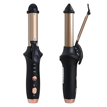 【中古】WLLKIY ミニヘアカーリングアイロンストレートナー2 in 1トラベルミニカーリングワンドショートヘア用、コードレスヘアストレートナー fangzi (C