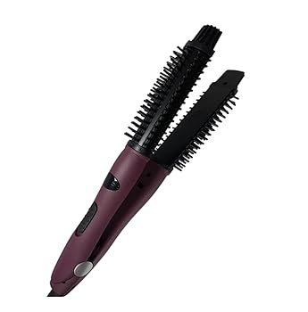 【中古】LLXBFNMC ハイギアとローギアの両方の電気ヘアアイロンは髪を傷つけませんパーマヘアコーム梨花電動ラウンドブラシ形状 fangzi