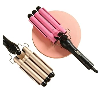 【中古】【未当て嵌める】BEDEXU 灯し火カールスティックエッグロール韓国表現スタイル水波乱パーマネント 3 チューブヘアアイロンウェーブウェイバースタイリングツールヘアスタイラ