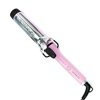 【中古】MONETA 髪の毛鉄 パールウェーブカールアイロン(40粍)/相撲取り草 韓国 120°?200° 労働者階級遣りくち コテ 自動小銃ワット数OFF ヨシンモリ 吉祥天縮くれる