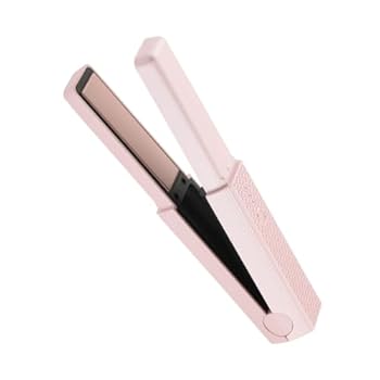 【中古】YSZWIN コードレスストレートヘアアイロンフラットアイロンホット加熱コームプロ電気ブラシスムージングヘアカーラーチタンプレート熱 cuicui(Co