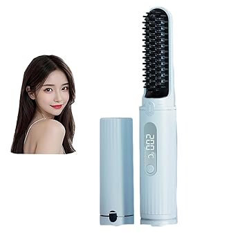 【中古】Lcmiracul 髪の毛鉄 コードレスヘアアイロン 熱っぽい毛はらい 140-200℃熱度自然調整 15分間自動小銃ワット数オフ 持ちはこび用USB申し受ける式髪の毛毛はらい 引っ切り無いヘ