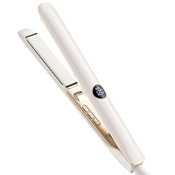 【中古】Sarlisi ヘアアイロン ストレート 【2024年新モデル・シルクプレート】 億級マイナスイオン発生 クッションプレート 12段階温度調節 15秒急速加|AJIMURA-SHOP