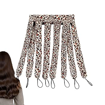 【中古】【未使用】Nuhyvjl ヒートレス カーリング ロッド、ヒートレス ヘアカーラー セット - ヒートレスカーラーセット,熱なしビッグカールスリーピングヘッドバ