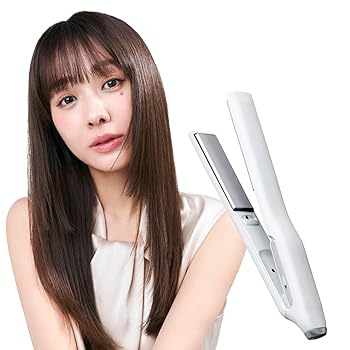 【中古】agetuya 引っ切り無い 髪の毛鉄 URU 引っ切り無い\u0026 長い巻き毛 髪の毛鉄（白いこと）| 前田希美産みだす まえのん 2wayコテ てっとり早い暖める 引きうける付 その他-美容・コスメ・香水