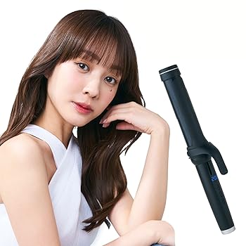 【中古】agetuya URU カールヘアアイロン 38mm（ブラック） | コテ 前田希美プロデュース まえのん 韓国風ヘア 巻き髪 急速加熱 保証付き 海外対応