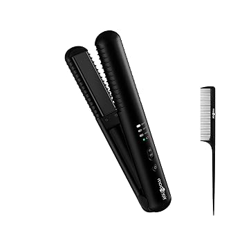 【中古】[ mod's hair ] アドバンススマート コードレス ストレートアイロン (MHPS-2080-K) 【 コードレスでいつでもどこでも ヘアセット サイドコームで