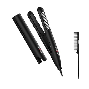 【中古】【未当て嵌める】[ mod\u0027s hair ] 今めかしい モバイルヘアアイロン つけ加える (MHS-1240-K) 【 USB給電 や 可動性蓄電池とつなげば いつでもどこでも 髪の毛