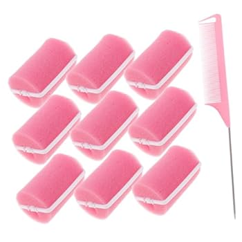 【中古】【未使用】Beaupretty 1 セット スポンジ バー アイロン スポンジ ヘア ローラー ヘアスタイル ツール 理髪 カーラー カーラー ロング ヘア テール コーム