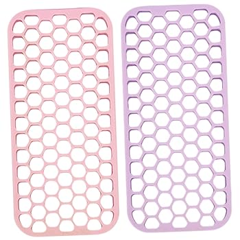 【中古】【未使用】ADOCARN 2個 理髪鍋つかみ カーラー ヘアコテ ヘア コテ ストレートナー キット エレクトロニクスマット デュアル ヘアアイロンホルダー ヘアツ
