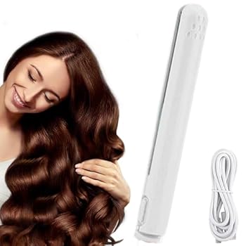 【中古】小型ヘアアイロン、トラベルサイズヘアアイロン,トラベルヘアアイロン2 in 1 ヘアカーラー小型ヘアアイロン - ヘアアイロン、ヘアアイロン、ヘア