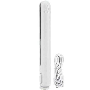 【中古】【未使用】Curling Iron, Hair Straighteners, 2-In-1 Flat Compact Portable Lightweight Nylon Hair Straightening and Curling Wand for Short and Long