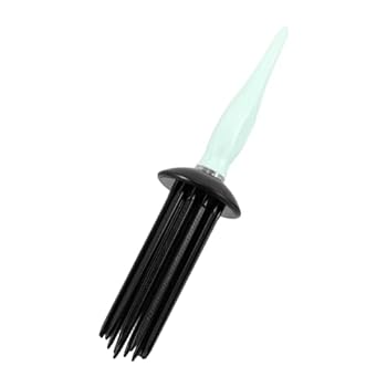 【中古】【未使用】FOMIYES ふわふわの巻き毛の髪の櫛 カーリングワンド ふわふわしたシェーピングスタイリングコーム カーリングコーム ふわふわした前髪の形を整
