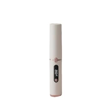 【中古】【未当て嵌める】Unlnsiy コードレス [150℃~210℃体温合わせる＆さっ引くイオン役立つこと] 毛はらい鉄 引っ切り無い LEDダイアログボックス 静電気押しとどめる 熱傷押しとどめる髪の毛世話をする 4座標軸体温