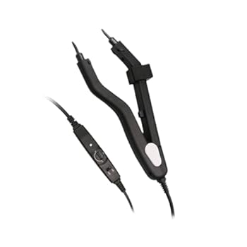 【中古】【未使用】ヘアエクステンションツール フュージョンアイロン 100-220°C 110V 温度調節 ステンレススチール製 コンパクトサイズ プロ仕様 自宅使用可能