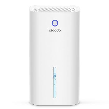 【中古】【未使用】Aidodo 除湿機 除湿器 小型 850ml容量 ペルチェ式 省エネ 強力除湿 自動停止機能 軽量 静音作業 梅雨対策 カビ防止 部屋干し 消臭 抗菌 お風呂場