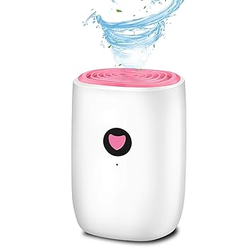 【中古】除湿器800mlスマートミニ除湿器水フルパワーオフ、ワンボタンスタートベッドルームドライヤー地下家庭用除湿器