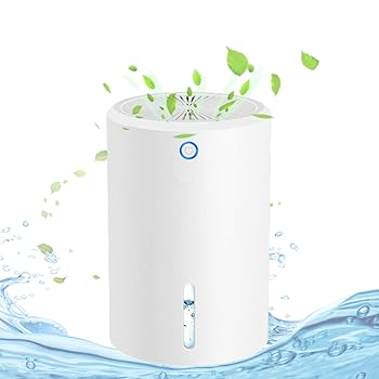 【中古】【未使用】除湿器家庭用900mL電気除湿器サイレントおよび自動シャットダウン機能、低消費電力、環境保護、吸湿、除湿および除湿