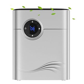 【中古】【未使用】除湿機 小型 除湿器 軽量 1.2Ｌ大容量水タンク ディスプレイ搭載 タイマー付き 強力除湿 梅雨対策 カビ防止 部屋干し ペルチェ式 消臭 静音 省エ