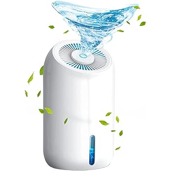 【中古】【未使用】除湿機 コンパクト 除湿器 室内じょしつき 除湿器,900ML 大容量 除湿量300ML/日 半導体式 省エネ 静音作業 満水時自動停止 7色ライト除湿機 衣類|AJIMURA-SHOP