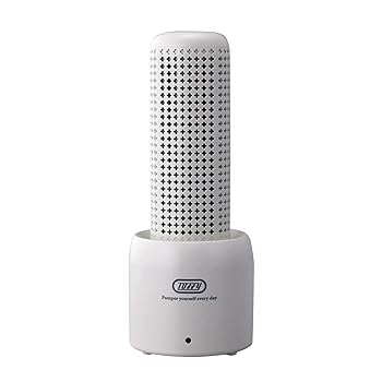 【中古】【未当て嵌める】【Toffy/タッフィー】 コンパクトリユース除湿器 HW-DH1 (アッシュホワイト) 一度ならず使える エコ 水/ゴミ捨て不必要 コードレス 靴箱/収納家具