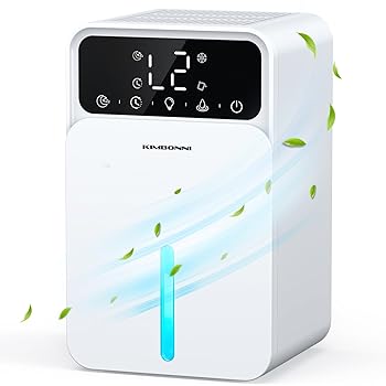 【中古】KIMBONNI 除湿機 除湿器 小型 ペルチェ式 強力除湿 衣類乾燥 1500ML大容量 静音作業 狭所向け 最大14畳まで コンパクト 睡眠モード付き タイマー|AJIMURA-SHOP