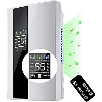 【中古】Yubbuio 2024最新 110V除湿機 除湿器 家用除湿機 LCDディスプレー サーキュレーター 衣類乾燥除湿機 強力除湿 スピード乾燥 排水ホース付き 24時｜AJIMURA-SHOP