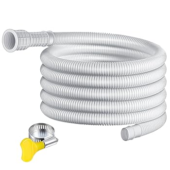 【中古】【未使用】Wjnkom 除湿器ドレンホース、除湿器ホース,エアコンドレンホース9.8/13フィートACドレンホース、切断可能なゴムアダプター付き | 除湿機のホース