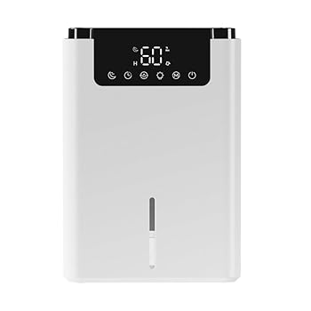 【中古】【未使用】除湿機 小型 除湿器 大容量 2200M強力除湿 ペルチェ式 小型除湿機 2.2L大容量 除湿量600ml/日 省エネ 7色LEDライト 自動除霜機能・スリープ機能