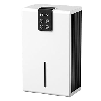 【中古】【未使用】Guyyelt 除湿機 卓上小型 衣類乾燥除湿機 除湿器 人気 2600ml大容量 強力除湿 スピード乾燥 静音 コンパクト ?水自動停止 タイマー付き 7色ライ