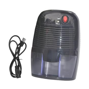 【中古】【未使用】MYCENSE 電気除湿器アクセサリー コンパクト 湿気対策 ギフト 効率的な湿気除去 10W 小さなエリア用 低騒音エアドライヤー, 黒｜AJIMURA-SHOP