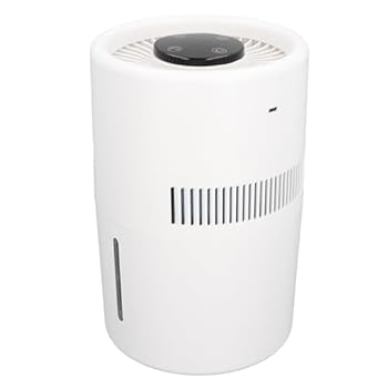【中古】大容量4L加湿器、加湿器を備えた高効率空気清浄機、ホームオフィスベビールームのためのデュアル機能静かなエアクリーナー、volanco-2、蒸発ディ