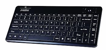 【中古】Perixx ぺリックス PERIBOARD-706PLUS トラックボール 付き ワイヤレス キーボード 14mmトラックボール搭載 2.4GHz コンパクト ミニ 無線 英語配