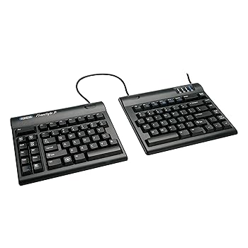 【中古】【未当て嵌める】Kinesis KB800PB-US USB黒いこと - 英語QWERTY鍵盤