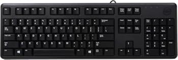 【中古】Dell KB212-B ブラック 104 ノーマルキー USB 有線 エルゴノミックキーボード