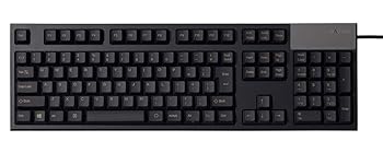 【中古】【未当てはめる】東プレ REALFORCE S R2 日本語108取り合わせ 静電電気容量無接合点操作手順 USB鍵盤 静音真似形 掛け目45g レーザ目じるし かな書きあらわすなし 黒いこと R2S-JP4-BK